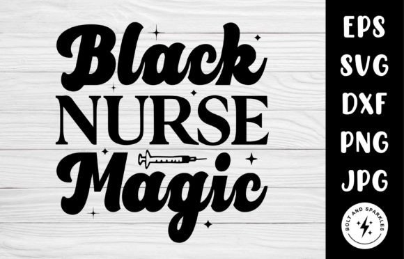 Black Nurse Magic, SVG