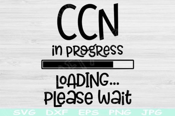 CCN in Progress Loading Please Wait Svg