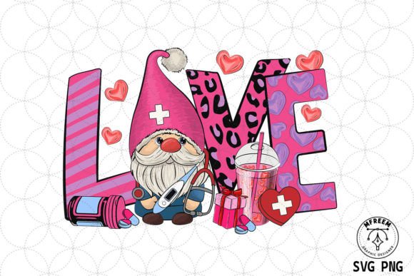Gnome Love Nurse Valentine Sublimation: A Designer's Honest Take
