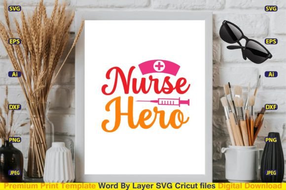 Nurse Hero SVG Design Cut Files: An Embroidery Designer’s Review