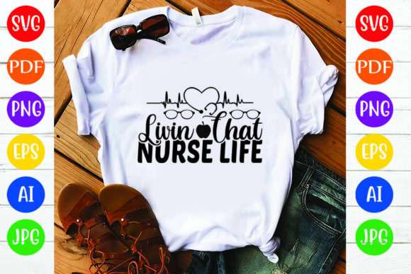 Nurse SVG Design, Livin That Nurse Life: A Designer's Review