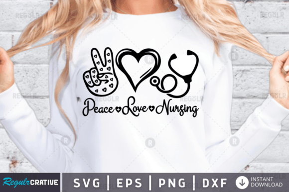 Peace Love Nursing Svg Design: A Designer’s Review