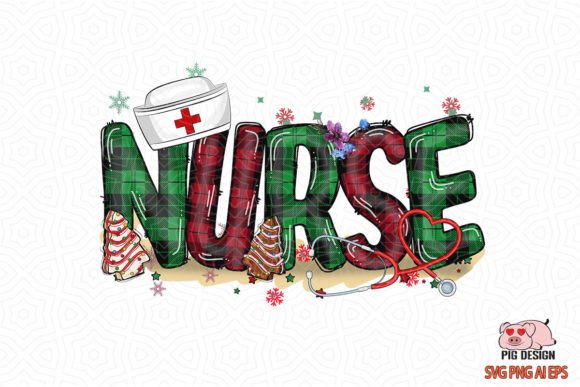 Plaid Nurse Christmas Sublimation SVG: Designer Review